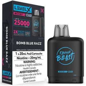 LEVEL X G2 ULTRA Pod Pack - Bomb Blue Razz