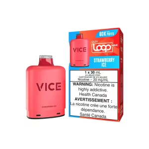 STLTH LOOP MAX VICE 80K PUFFS Pod Pack - Strawberry Ice