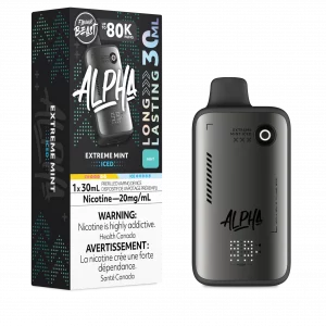 ALPHA 80K PUFFS Pod Pack - Extreme Mint