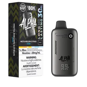 ALPHA 80K PUFFS Pod Pack - Meta Melon Citrus