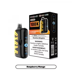 OXBAR G100K Disposable Vape - Raspberry Mango