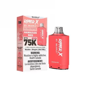 Ripper X 75K Disposable – Hawaiian Red