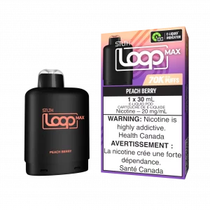 STLTH LOOP MAX 70K PUFFS Pod Pack - Peach Berry