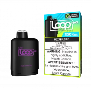 STLTH LOOP MAX 70K PUFFS Pod Pack - Razz Apple Ice