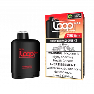 STLTH LOOP MAX 70K PUFFS Pod Pack - Strawberry Coconut Ice
