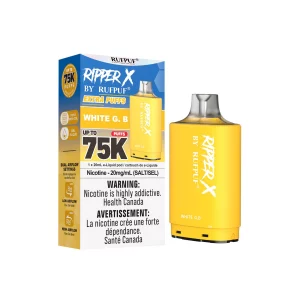 Ripper X 75K Disposable – White G.B