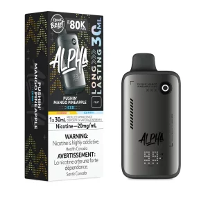 ALPHA 80K PUFFS Pod Pack - Pushin’ Mango Pineapple
