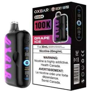 OXBAR G100K Disposable Vape - Grape Ice