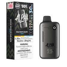 ALPHA 80K PUFFS Pod Pack - Wild White Grape