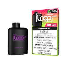 STLTH LOOP MAX 70K PUFFS Pod Pack - Cherry Lime Ice
