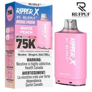Ripper X 75K Disposable – White Peach