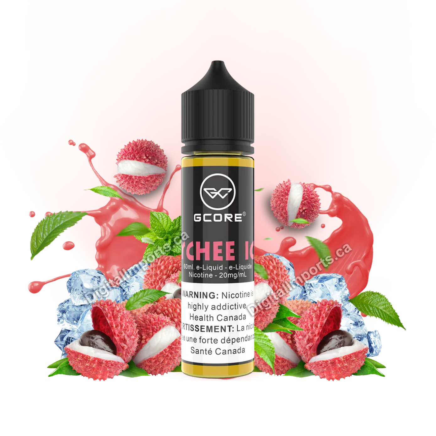 GCORE – Lychee Ice – 60mL – 20mg