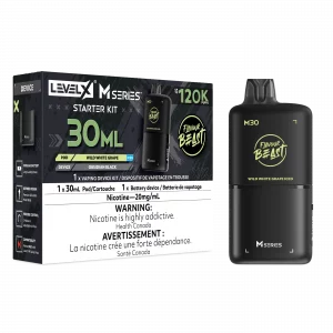 Level X M Series Starter Kit – Wild White Grape – 30mL