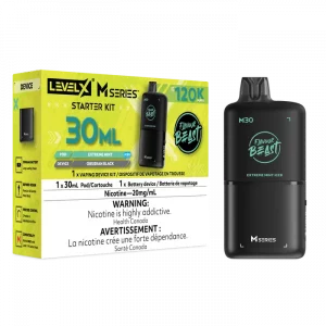 Level X M Series Starter Kit – Extreme Mint – 30mL