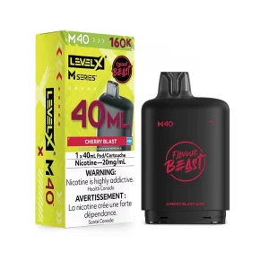 LEVEL X M40 – Cherry Blast – 40mL – 20mg