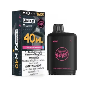 LEVEL X M40 – Dub Dragon Melon – 40mL – 20mg